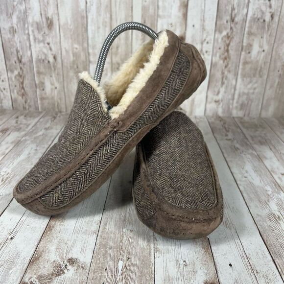 Ugg fleece slip‎ Ons - mens 9 - Picture 5 of 9